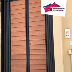 تلبيس-الأبواب-بديل-الخشب-بتصميم-عصري-1-300x300 تلبيس الأبواب بديل الخشب: دليلك لأفضل التصاميم والأسعار ومميزات التركيب
